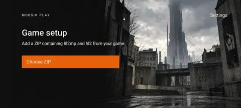 Add the game files