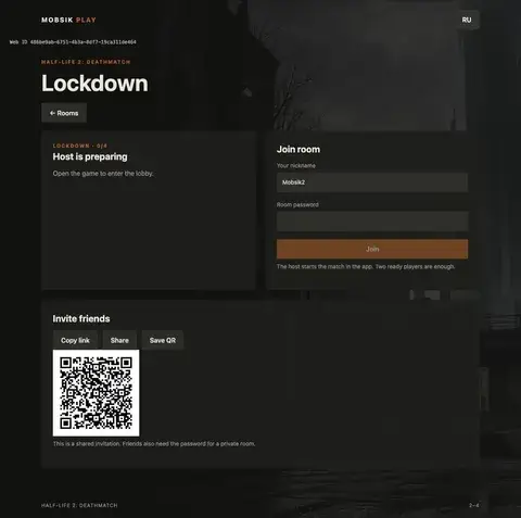 Join the room